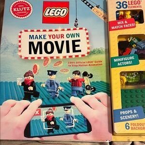 LEGO Movie Maker Set with Blue and Red Elements